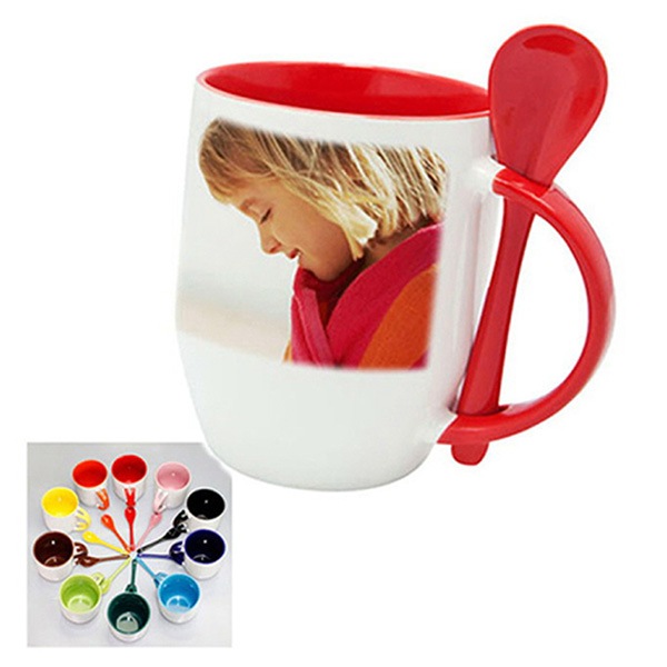 Alpha Spoon Inner Color Mug